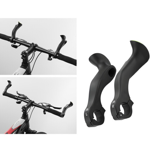 Extrémités de guidon réglables VTT poignée adjointe extrémités 1