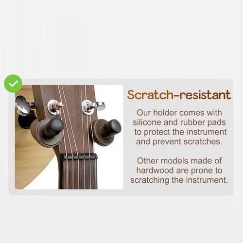 Multifunctionele instrumentmuurhaak Houten constructie Roterende 1