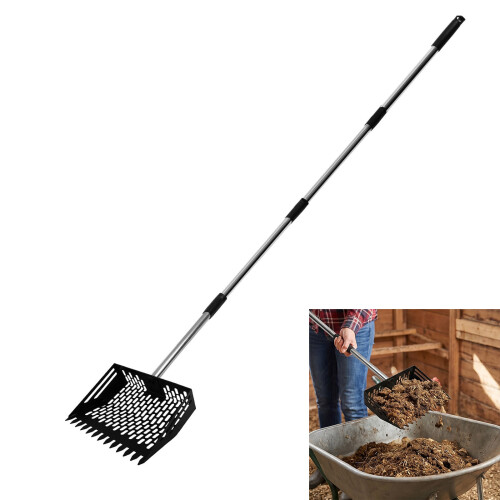 Adjustable Manures Removal Tool Long Handle Detachable Poop 1