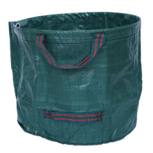Bolsa de jardín reutilizable de gran capacidad de 120 litros, contenedor de basura plegable para hojas y residuos orgánicos - Bolsa par