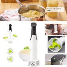 160W Electric Potato Masher for Kitchen Hand Mixer, Non-Toxic Hand Dough Mixer