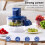 Electric peeler - 2 pieces - for grapes and garlic - automatic - rechargeable 1