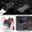 Bicycle light, bicycle headlight with phone holder and 130 decibel horn 1