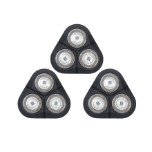 3Pcs Replacement Shaver Head Compatible with Philips S1000 S1010 S1020 S1050 S1060 S1070 Series 1000 Razor Blade Spar