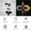 Smart Wireless Bicycle Turn Signals, Front and Rear LED Direction Indicator Bicycle Accessory 1