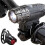 USB Rechargeable LED Bicycle Light, Bike Headlight + Rear Light Set 1