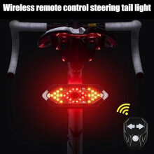 LED Bicycle Turn Signal - EVOZEN - Wireless Remote Control - USB Rechargeable - Waterproof - Audible Alarm