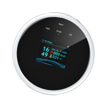 Gasleckdetektor 0–100% LEL, 8,7  8,7  2,5 cm, Farb-LCD