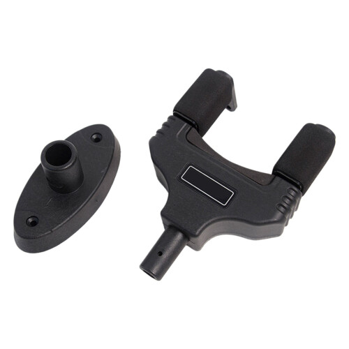 Wall Gravities Auto Locking Guitar Hook Strong Wall Fixed-Black 1