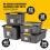 Aufbewahrungsbox grau/anthrazit 58x39x16cm stapelbar 9