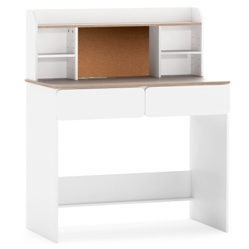 Children's Desk with Cork Board and Charging Station 1