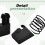 10Pcs Lawn Mower Recoil Pawl Replacement Part With Spring 6