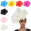 Fascinator floreale per capelli da donna e ragazza con 4