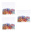 150Pcs Multi Colored Leaf Shaped Paper Clips Metal Clips for Documents 2