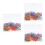 150Pcs Multi Colored Leaf Shaped Paper Clips Metal Clips for Documents 5