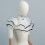 Delicate White False Collar Elegant Design Easy Wear Neck 6
