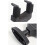 Wall Gravities Auto Locking Guitar Hook Strong Wall Fixed-Black 7