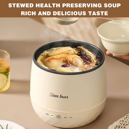 Small Rice Cooker Electric Mini for 1-2 People 1