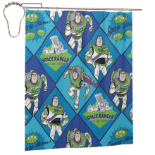 Buzz Lightyear shower curtain 60 x 72 inches polyester