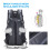 50L hiking backpack water-resistant daypack 5