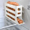 Meiiso Egg Dispenser 4-Tier Refrigerator Organizer 1