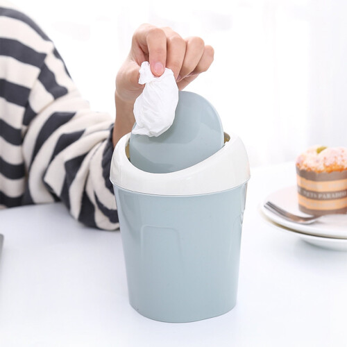 YLOMAY portable trash can for home office dormitory