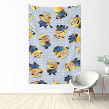 Tapisserie murale Minions pour salon ou chambre Ă coucher