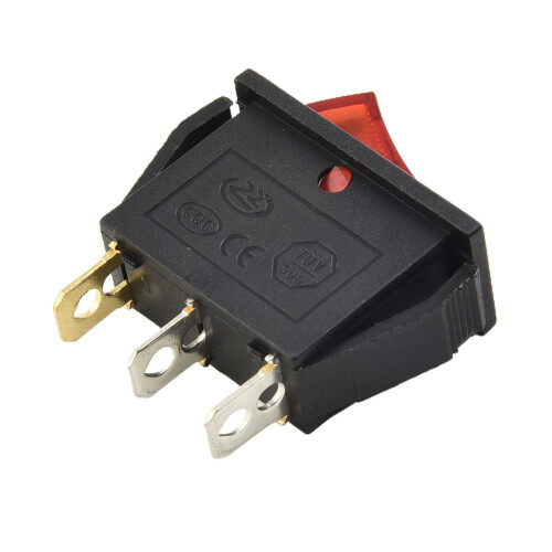 Wippschalter 15A 250V EIN-AUS-EIN 3-polig 2