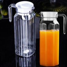 Pichet à jus de 1,1 L avec couvercle, à conserver au réfrigérateur
