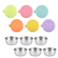 Recipient pentru dressing de salată cu capac, 50 g
