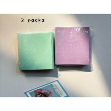 Pochettes pour cartes QUTETN Bling Star PP61x91mm50pcs