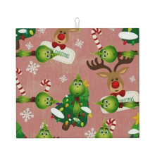Tapis égouttoir à vaisselle en microfibre 45,7 x 40,6 cm