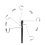 Support pliable en alliage pour lampe de table d'extérieur 5