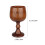 Conjunto de 1 taça de coquetel de madeira – 6x6x13cm 2