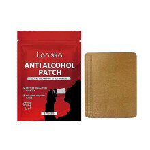 (1) Anti-Alcohol Patches, Happy Hour Aid Patches, Party Drinking Recovery Patch Long-Lasting Natural Formula Better Mornings After Night Out Wake Up