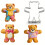 Cortador de biscoitos em aço inoxidável em formato de urso, 6,35 cm (2,5 polegadas) 3