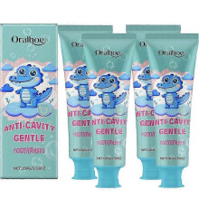 (2pcs) Kids Fluoride-Free Toothpaste with Nano Hydroxyapatite - Bubblegum Berry Flavor - Gentle Remineralizing Formula for Children's Teeth