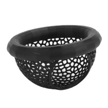 Schwimmendes Fischversteck - 10x5,6 cm / 3,93x2,2 in Schwarz