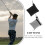 Golf ball storage pouch and tee bag 2 pcs 3