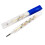 Glasthermometer, quecksilberfrei, Doppelskala, 2 ml 2