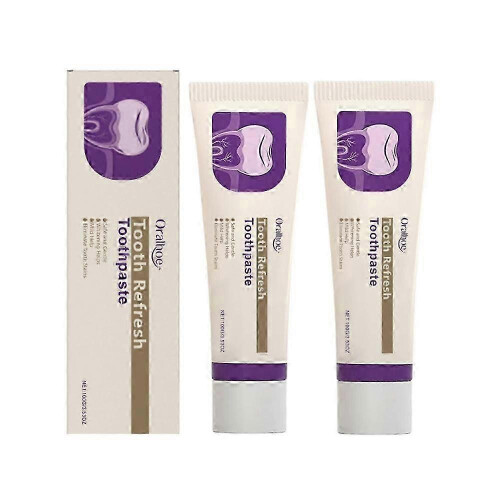 (2pcs) 1-3X Nature Tooth Refresh Toothpaste, Hydroxyapatite Toothpaste for Sensitive Teeth