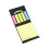 Bloc-notes de couleur fluorescente, papier adhésif-D 5