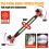 Magnetische LED-werklamp 2500lm, oplaadbare staaf 4