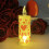 LED hjerteformet flammeløst lys, rødt, 15 cm 4