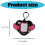 Porta-retratos de 2,5 cm com chaveiro – Design de asa de anjo 2