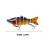 Comefolife lebensechter Swimbait-Köder für Barsch, Forelle und Crappie 1 7