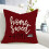 Fodere per cuscini bordeaux, 45x45 cm, set da 4 5