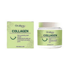 (2pcs) Collagen Teeth Powder, Smile Strengthening Collagen Powder for Gums and Teeth, Hydroxyapatite Toothpaste Care Powder Protect Gum