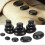 20Pcs Black Basalt Hot Spa Oval Massage Stones Set, 1700g 1