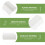 Golfvlag plastic hoezen buis set 2 stuks 3
